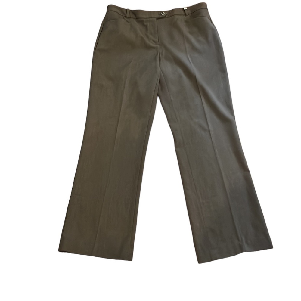 CALVIN KLEIN LIGHTWEIGHT TROUSERS CHOCOLATE BROWN SIZE 8